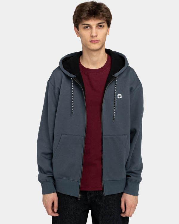 2 Rain Cornell - Sweat à capuche zippé pour Homme Noir ELYFT00147 Element