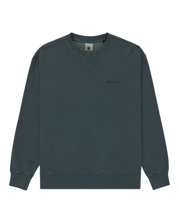 0 Lowcase Pigment Cr - Sudadera para hombre Azul ELYFT00172 Element