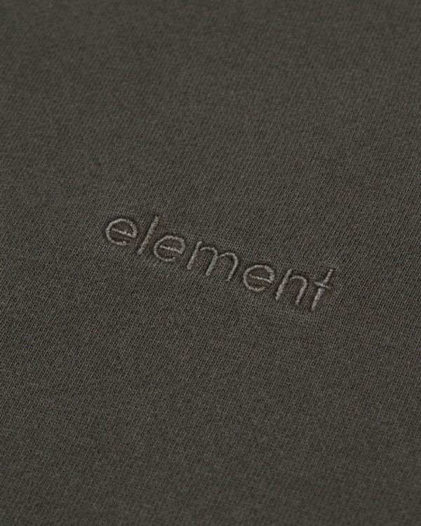 2 Lowcase Pigment Cr - Sweatshirt for Men Black ELYFT00172 Element