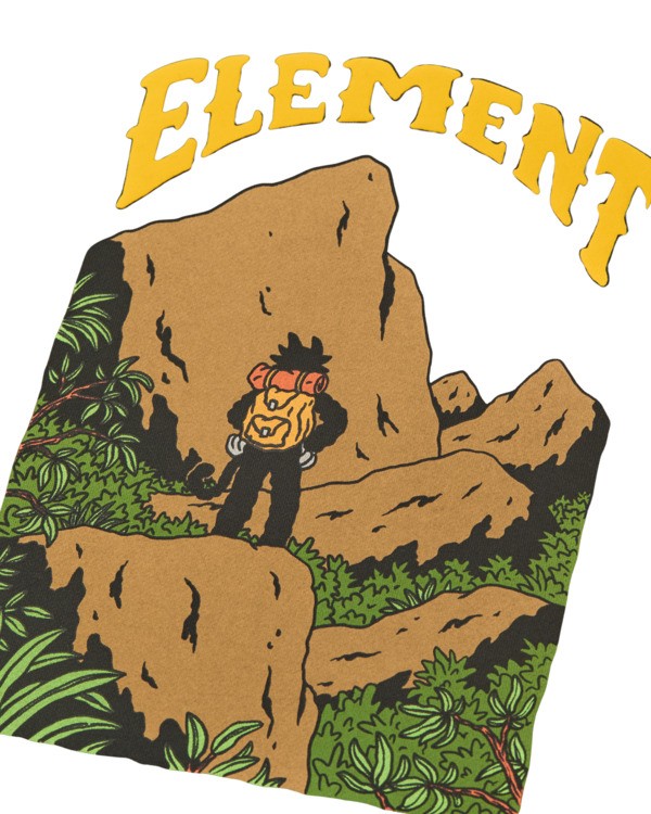 4 Lowcase Pigment Cr - Sweatshirt for Men Black ELYFT00172 Element