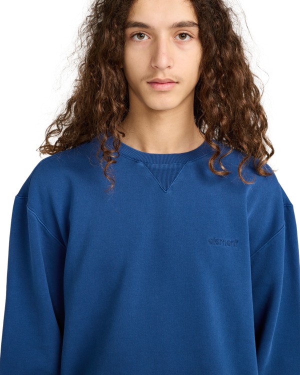 4 Lowcase Pigment Cr - Sweatshirt für Männer Blau ELYFT00172 Element