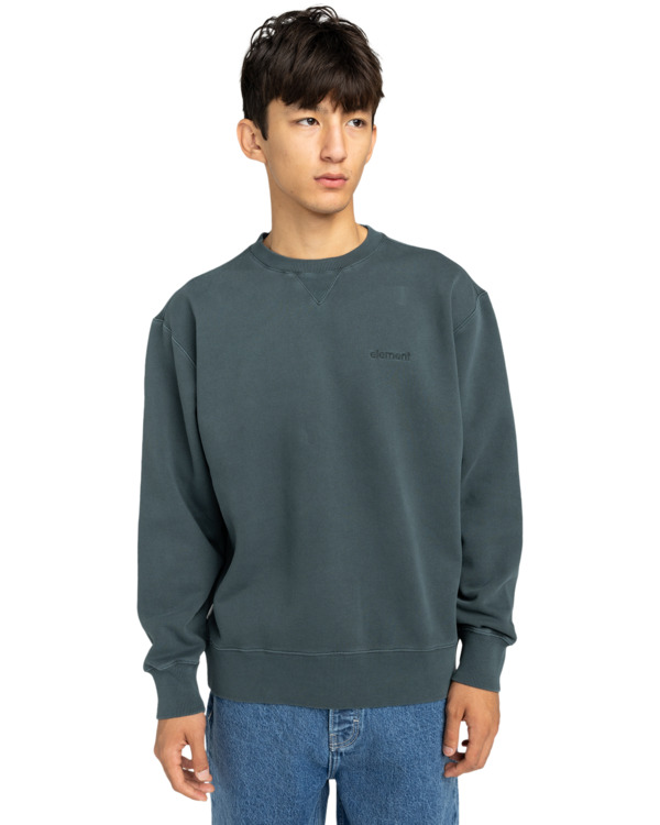 2 Lowcase Pigment Cr - Sudadera para hombre Azul ELYFT00172 Element