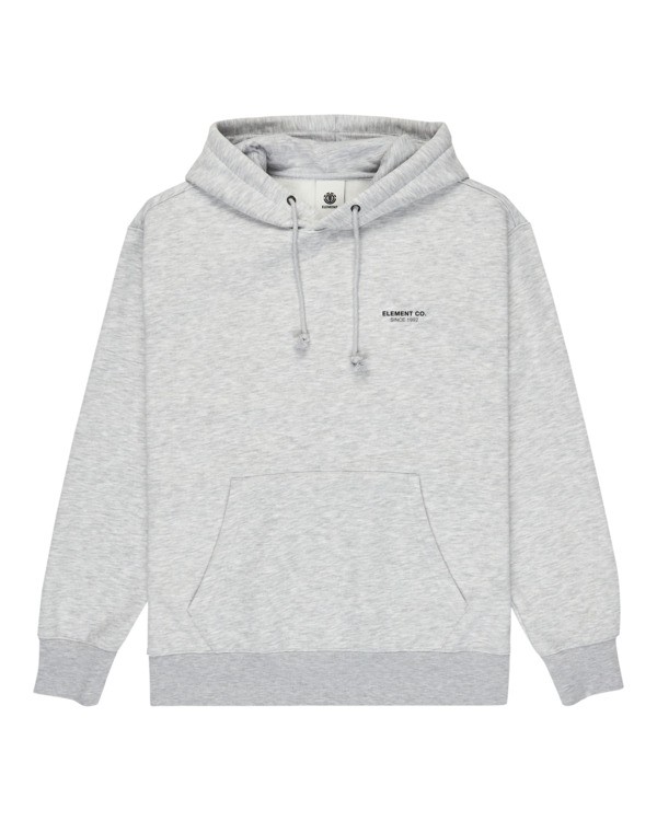 0 Element Co Po - Felpa con cappuccio da Uomo Gray ELYFT00177 Element