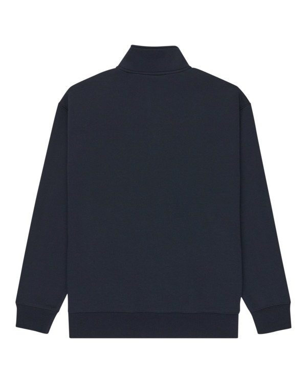 1 Element Co - Felpa con cerniera a un quarto da Uomo Blue ELYFT00178 Element