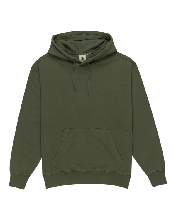 0 Cornell 3.0 - Pullover con cappuccio da Uomo Green ELYFT00189 Element