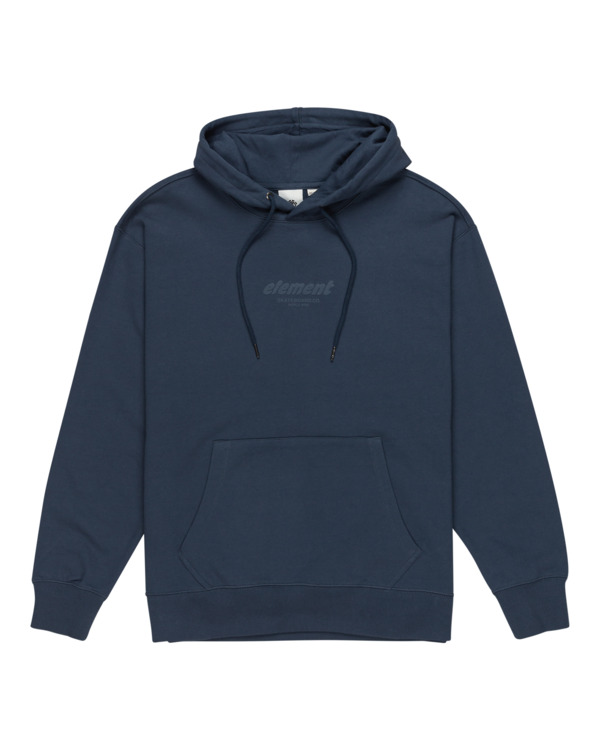 0 Cornell Cipher - Pullover con cappuccio da Uomo Blue ELYFT00191 Element