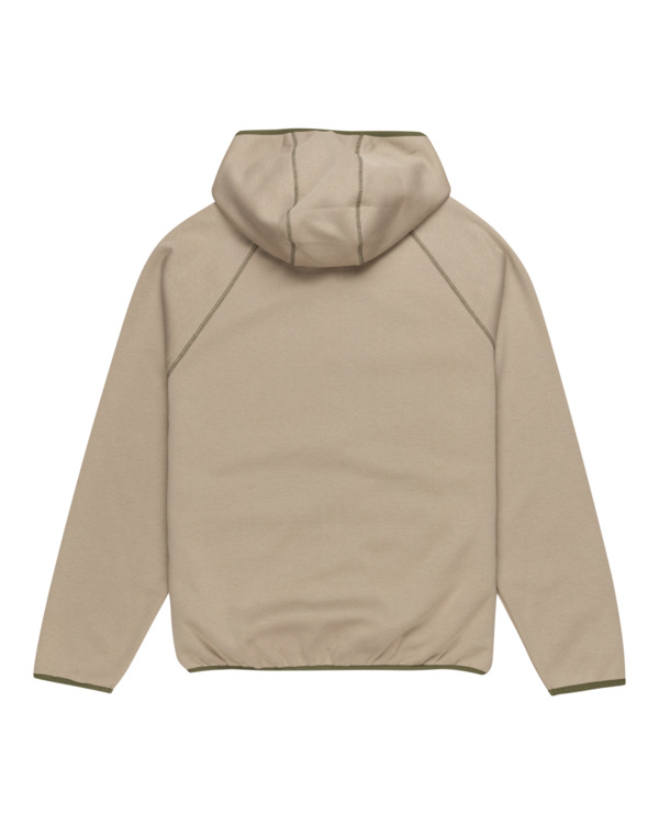 1 Sahtu Rain - Kapuzenpulli mit Reißverschluss für Männer Beige ELYFT00194 Element