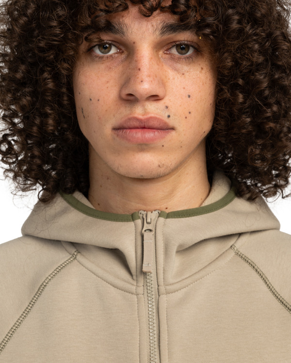 4 Sahtu Rain - Kapuzenpulli mit Reißverschluss für Männer Beige ELYFT00194 Element