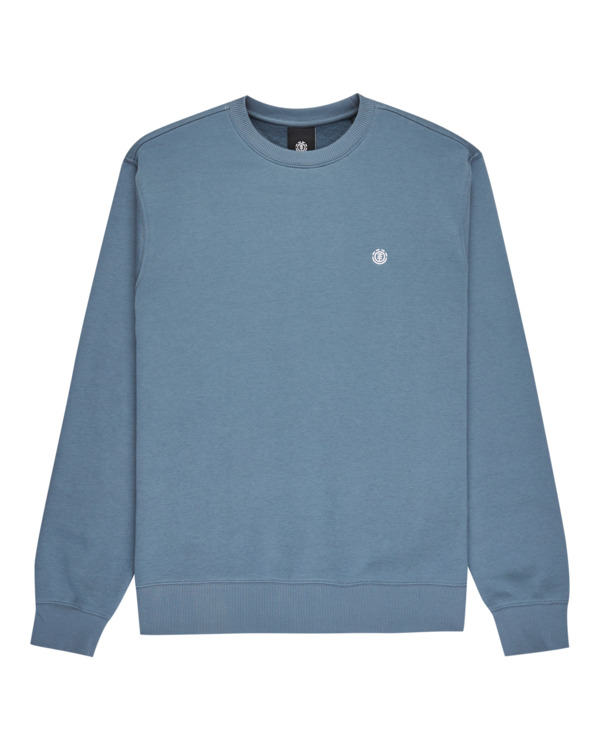 0 Icon Embroidery Cr - Sweatshirt für Männer Blau ELYFT00197 Element