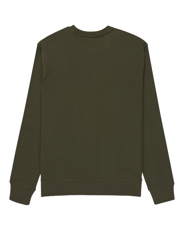 1 Icon Embroidery Cr - Sweater voor Heren Brown ELYFT00197 Element