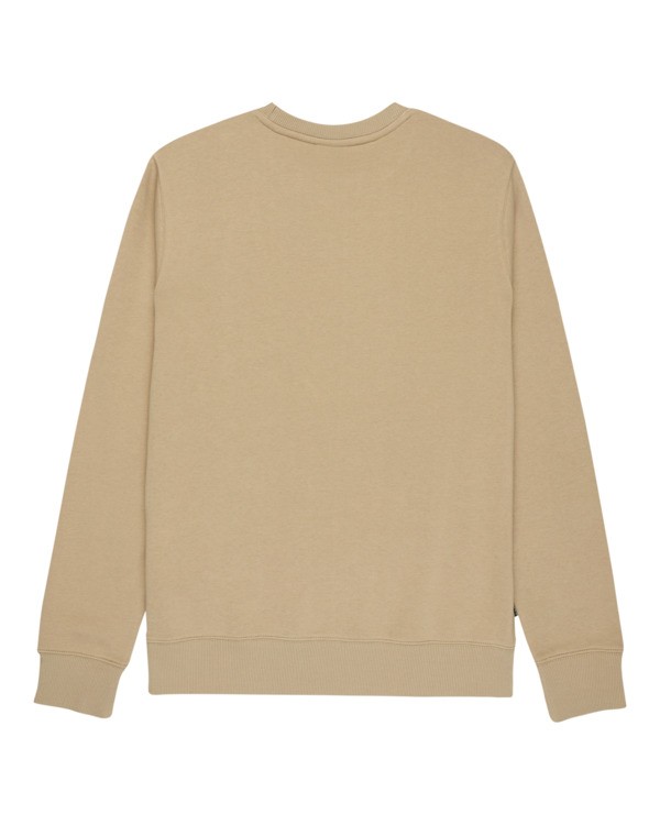 1 Icon Embroidery Cr - Sweatshirt for Men Beige ELYFT00197 Element