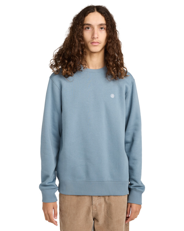 2 Icon Embroidery Cr - Sweatshirt für Männer Blau ELYFT00197 Element