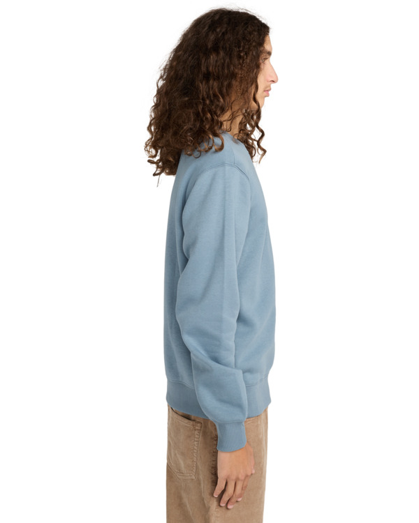 3 Icon Embroidery Cr - Sweatshirt für Männer Blau ELYFT00197 Element
