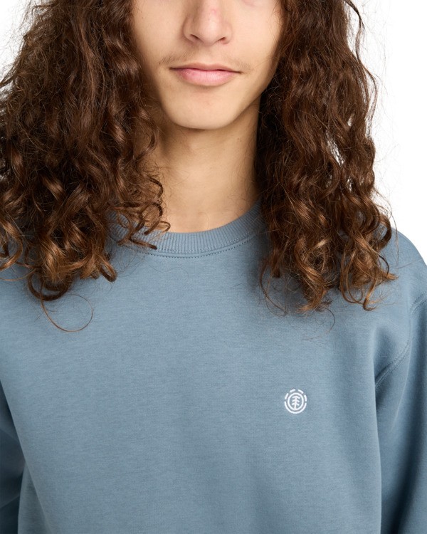 4 Icon Embroidery Cr - Sweatshirt für Männer Blau ELYFT00197 Element