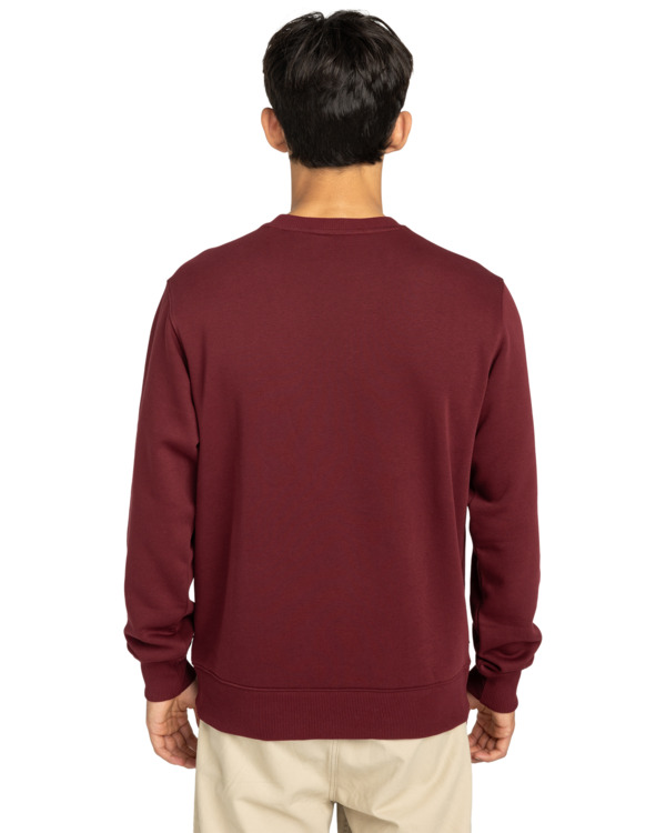 6 Icon Embroidery Cr - Sweatshirt für Männer Rot ELYFT00197 Element