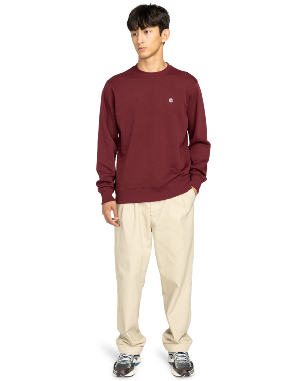 5 Icon Embroidery Cr - Sweatshirt für Männer Rot ELYFT00197 Element