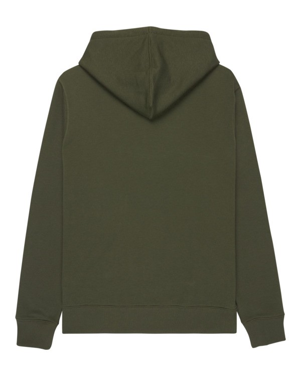 1 Icon Embroidery Po - Sweatshirt com capuz para Homem Marrom ELYFT00198 Element