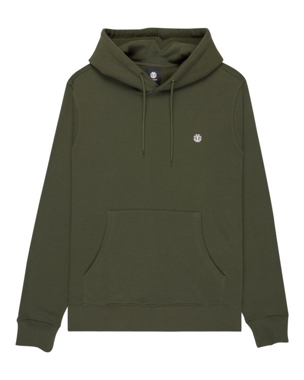 0 Icon Embroidery Po - Sweatshirt com capuz para Homem Marrom ELYFT00198 Element