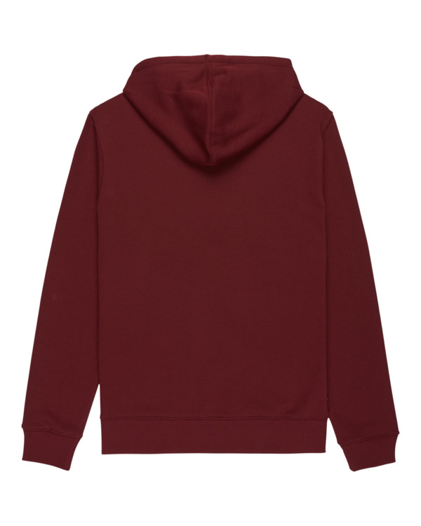 1 Icon Embroidery Po - Hoodie for Men Red ELYFT00198 Element