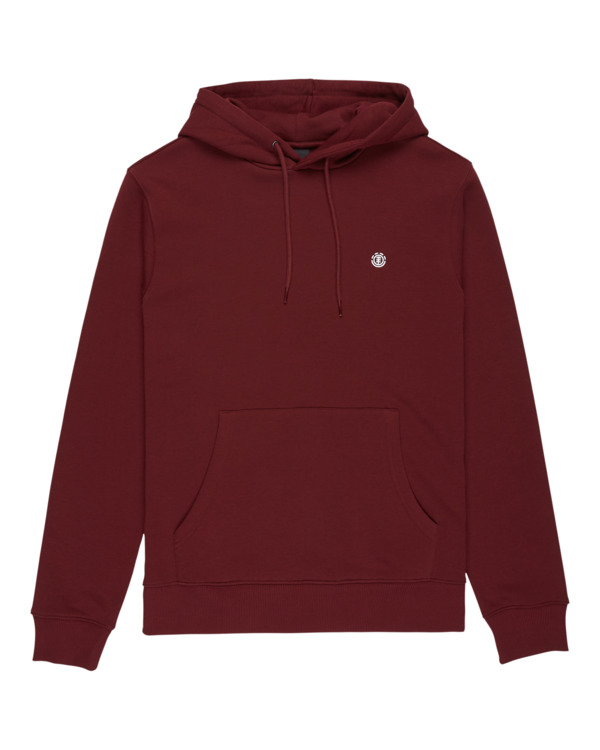 0 Icon Embroidery Po - Hoodie for Men Red ELYFT00198 Element