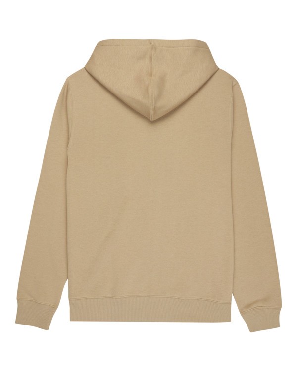 1 Icon Embroidery Po - Sudadera con capucha para hombre Beige ELYFT00198 Element