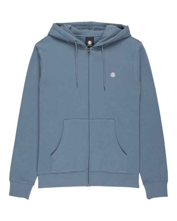 0 Icon Embroidery - Sweatshirt mit Reißverschluss für Männer Blau ELYFT00199 Element