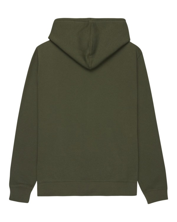 1 Icon Embroidery - Sudadera con cremallera para hombre Marron ELYFT00199 Element
