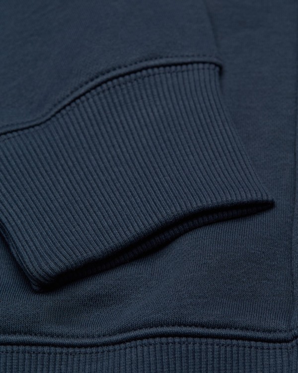 3 Icon Embroidery - Sweatshirt com fecho para homem Azul ELYFT00199 Element