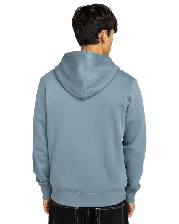 7 Icon Embroidery - Sweatshirt mit Reißverschluss für Männer Blau ELYFT00199 Element