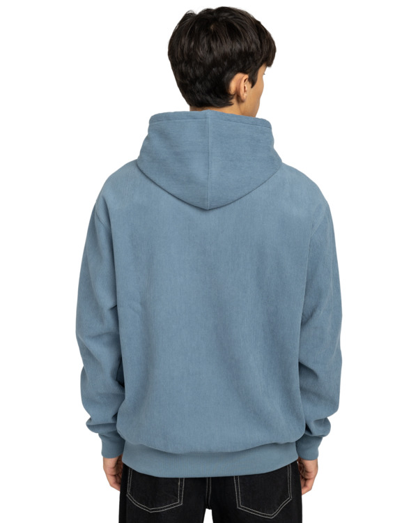 6 Serif Corduroy Po - Sweat à capuche pour Homme Bleu ELYFT00201 Element