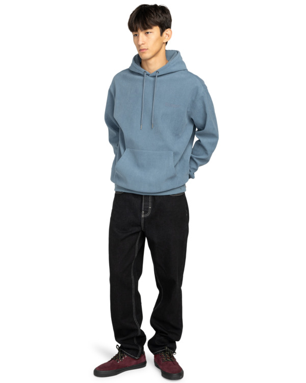 5 Serif Corduroy Po - Sweat à capuche pour Homme Bleu ELYFT00201 Element