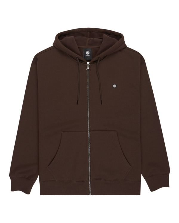 0 Icon Rain - Sweat zippé pour Homme Marron ELYFT00204 Element