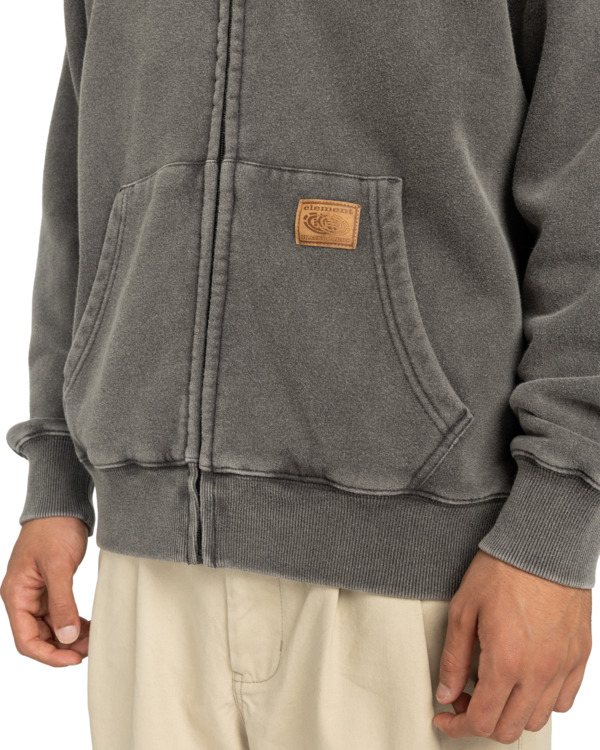3 Cargo - Felpa con cerniera da Uomo Black ELYFT00206 Element