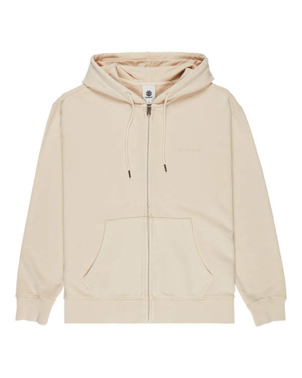 0 Lowcase - Kapuzenpulli mit Rei&szlig;verschluss f&uuml;r M&auml;nner Beige ELYFT00219 Element