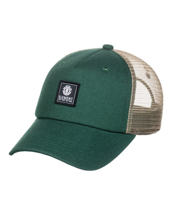 0 Icon Mesh - Cappellino Trucker da Uomo Green ELYHA00137 Element