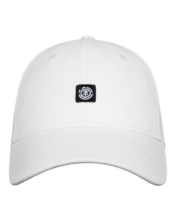 1 Fluky - Gorra con cincha posterior de ajuste para Hombre Blanco ELYHA00138 Element