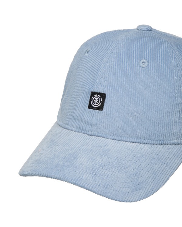2 Icon Dad Corduroy - Casquette r&eacute;glable classique Bleu ELYHA00203 Element