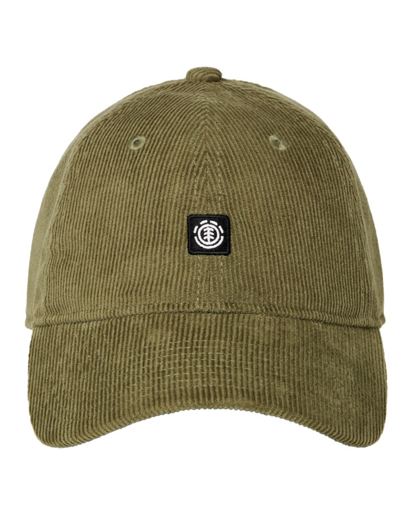1 Icon Dad Corduroy - Classic Dad Cap for Men Green ELYHA00203 Element