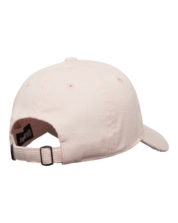 3 Icon Dad Corduroy - Casquette réglable classique Rose ELYHA00203 Element