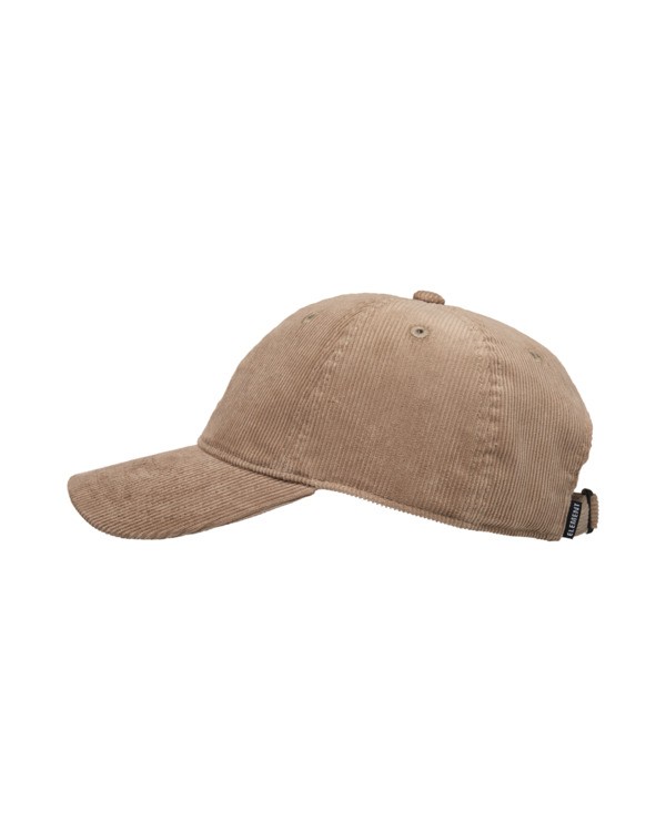 1 Icon Dad Corduroy - Casquette r&eacute;glable classique Beige ELYHA00203 Element