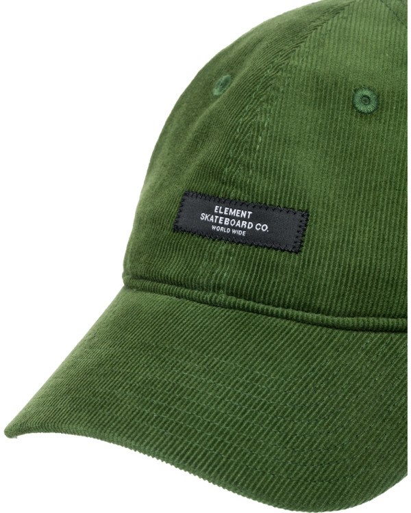 2 Fluky - Gorra Dad con Visera Curva para Hombre Verde ELYHA00217 Element