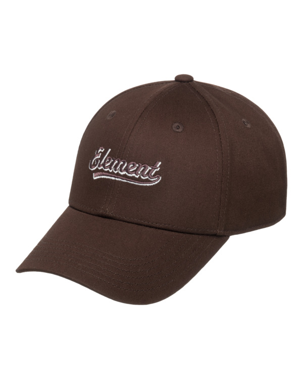 0 College - Casquette strapback pour Homme Marron ELYHA00221 Element