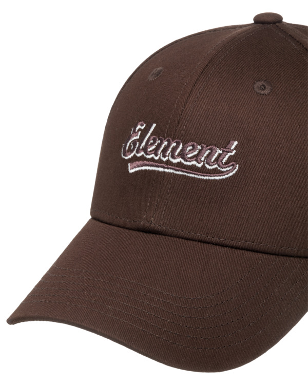 2 College - Cappellino da Baseball da Uomo Brown ELYHA00221 Element