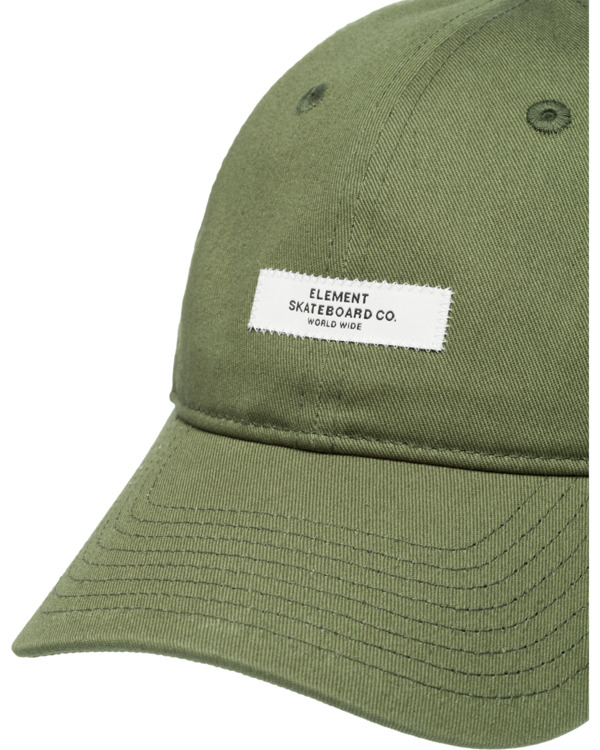 2 Fluky - Gorra Dad con Visera Curva para Hombre Verde ELYHA00227 Element