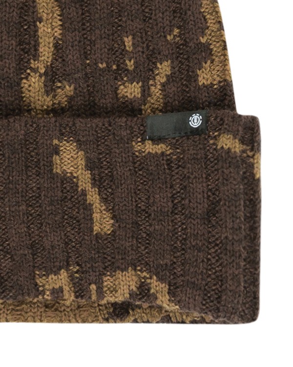 2 High Bigfoot - Klassisches Beanie für Männer Braun ELYHA00231 Element