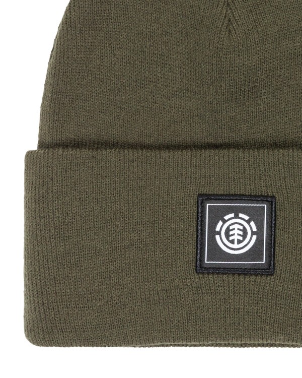 2 High Icon - Klassisches Beanie für Männer Braun ELYHA00232 Element