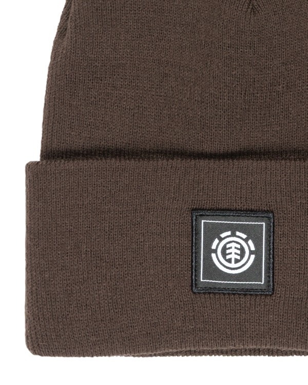 2 High Icon - Klassisches Beanie für Männer Braun ELYHA00232 Element