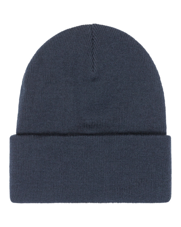 1 High Icon - Klassisches Beanie für Männer Blau ELYHA00232 Element