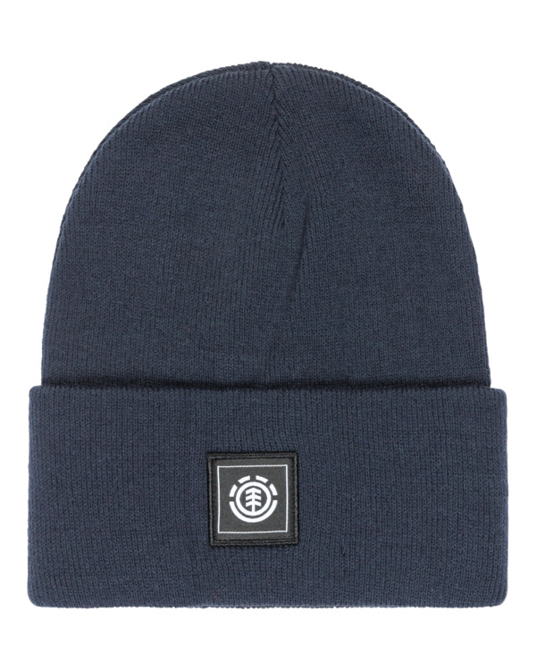 0 High Icon - Klassisches Beanie für Männer Blau ELYHA00232 Element