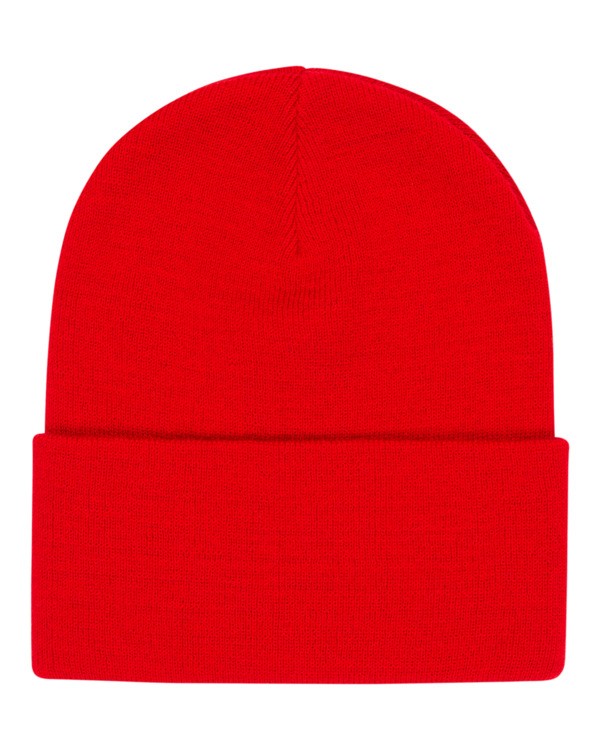 1 High Icon - Klassisches Beanie für Männer Rot ELYHA00232 Element